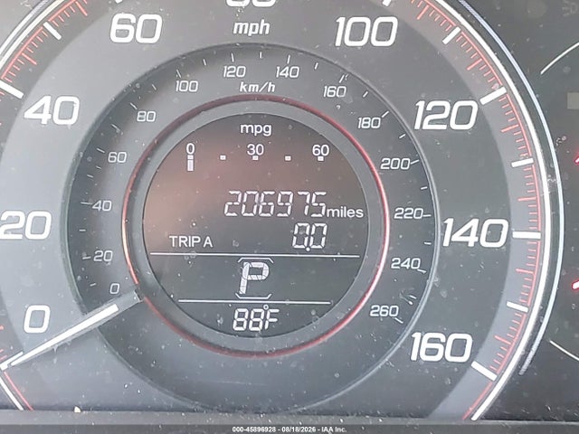 45896928 :رقم المزاد ، 1HGCT1B89DA010511 vin ، 2013 Honda Accord Ex-l مزاد بيع
