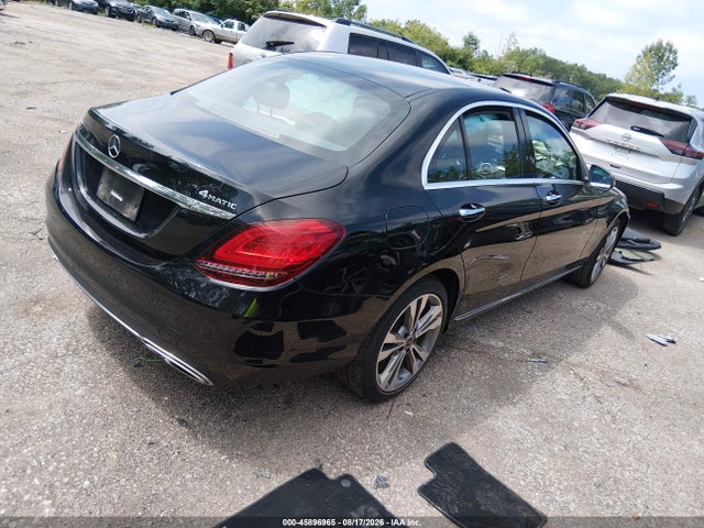 2019 Mercedes-benz C 300 4matic მანქანა იყიდება აუქციონზე, vin: 55SWF8EB9KU313388, აუქციონის ნომერი: 45896965