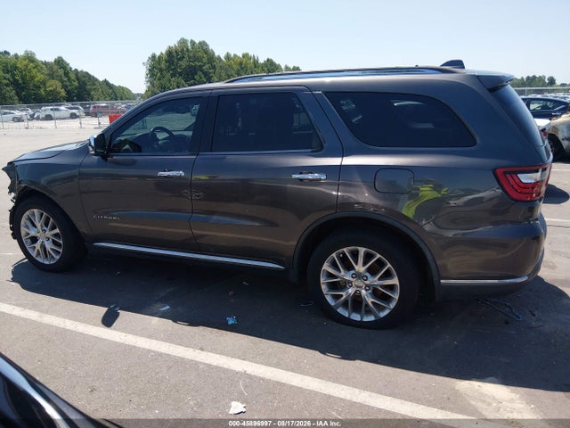 2015 Dodge Durango Citadel მანქანა იყიდება აუქციონზე, vin: 1C4SDHET9FC800513, აუქციონის ნომერი: 45896997