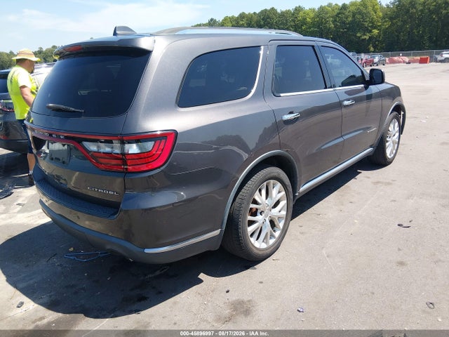 2015 Dodge Durango Citadel მანქანა იყიდება აუქციონზე, vin: 1C4SDHET9FC800513, აუქციონის ნომერი: 45896997