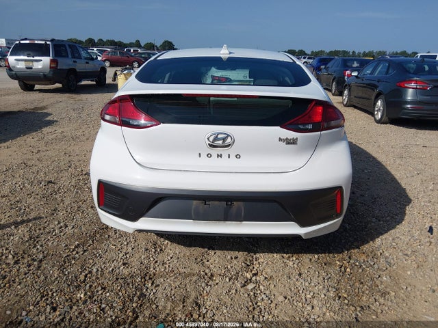 45897040 :رقم المزاد ، KMHC65LC6MU247774 vin ، 2021 Hyundai Ioniq Hybrid Blue مزاد بيع