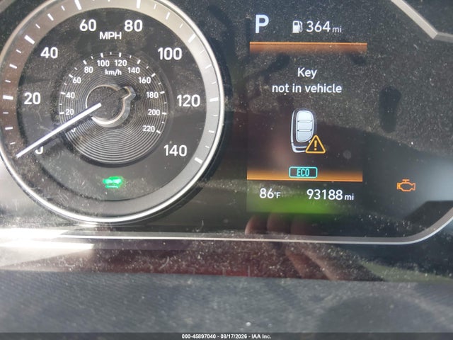 45897040 :رقم المزاد ، KMHC65LC6MU247774 vin ، 2021 Hyundai Ioniq Hybrid Blue مزاد بيع