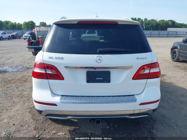 Продаж на аукціоні авто 2015 Mercedes-benz Ml 350 4matic, vin: 4JGDA5HB1FA596624, номер лоту: 45897075