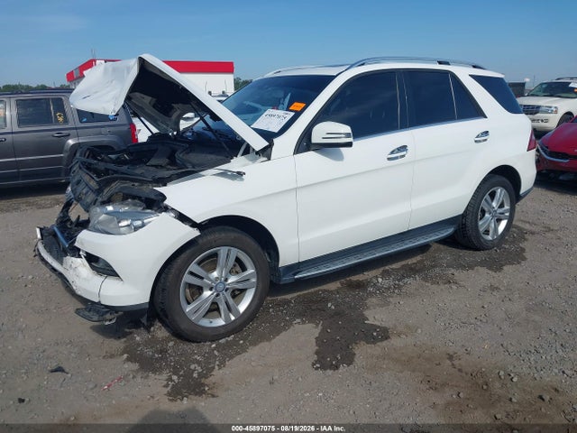 Продаж на аукціоні авто 2015 Mercedes-benz Ml 350 4matic, vin: 4JGDA5HB1FA596624, номер лоту: 45897075