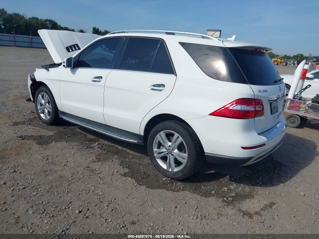 Продаж на аукціоні авто 2015 Mercedes-benz Ml 350 4matic, vin: 4JGDA5HB1FA596624, номер лоту: 45897075