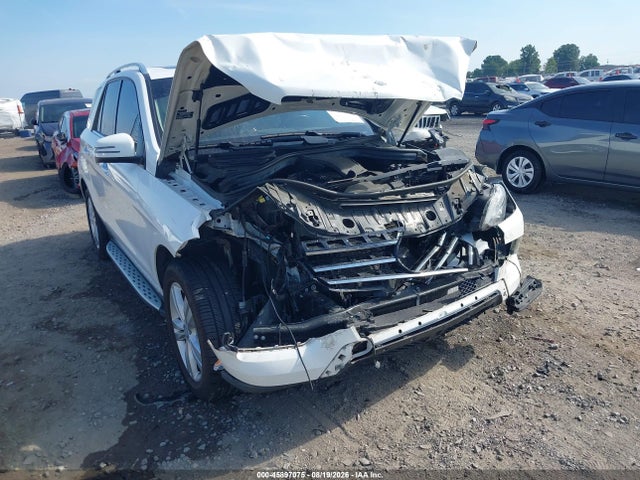Продаж на аукціоні авто 2015 Mercedes-benz Ml 350 4matic, vin: 4JGDA5HB1FA596624, номер лоту: 45897075
