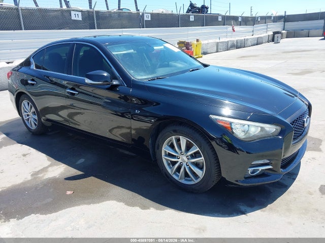 45897091 :رقم المزاد ، JN1BV7AP6FM334312 vin ، 2015 Infiniti Q50 Premium/sport مزاد بيع