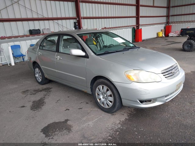 Продажа на аукционе авто 2003 Toyota Corolla Le, vin: JTDBR32E630013445, номер лота: 45897105