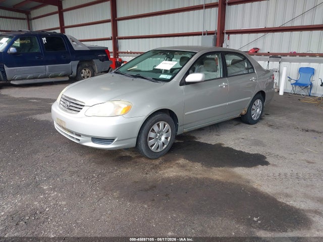 Продажа на аукционе авто 2003 Toyota Corolla Le, vin: JTDBR32E630013445, номер лота: 45897105
