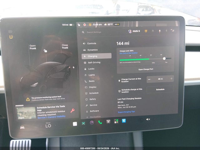 45897280 :رقم المزاد ، 7SAYGDEF5PF915587 vin ، 2023 Tesla Model Y Performance Dual Motor All-wheel Drive مزاد بيع