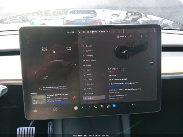 45897280 :رقم المزاد ، 7SAYGDEF5PF915587 vin ، 2023 Tesla Model Y Performance Dual Motor All-wheel Drive مزاد بيع