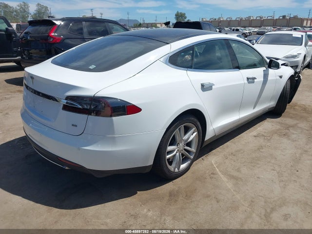 2014 Tesla Model S P85 მანქანა იყიდება აუქციონზე, vin: 5YJSA1H14EFP35758, აუქციონის ნომერი: 45897282