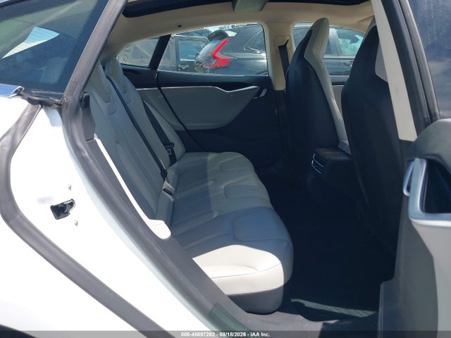 2014 Tesla Model S P85 მანქანა იყიდება აუქციონზე, vin: 5YJSA1H14EFP35758, აუქციონის ნომერი: 45897282