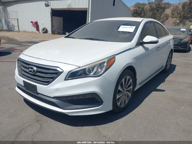 2016 Hyundai Sonata Sport მანქანა იყიდება აუქციონზე, vin: 5NPE34AF1GH279091, აუქციონის ნომერი: 45897294