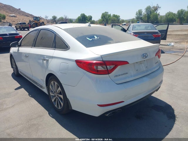 2016 Hyundai Sonata Sport მანქანა იყიდება აუქციონზე, vin: 5NPE34AF1GH279091, აუქციონის ნომერი: 45897294