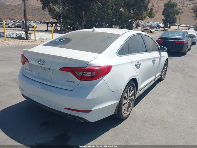 2016 Hyundai Sonata Sport მანქანა იყიდება აუქციონზე, vin: 5NPE34AF1GH279091, აუქციონის ნომერი: 45897294
