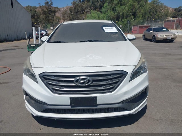 2016 Hyundai Sonata Sport მანქანა იყიდება აუქციონზე, vin: 5NPE34AF1GH279091, აუქციონის ნომერი: 45897294
