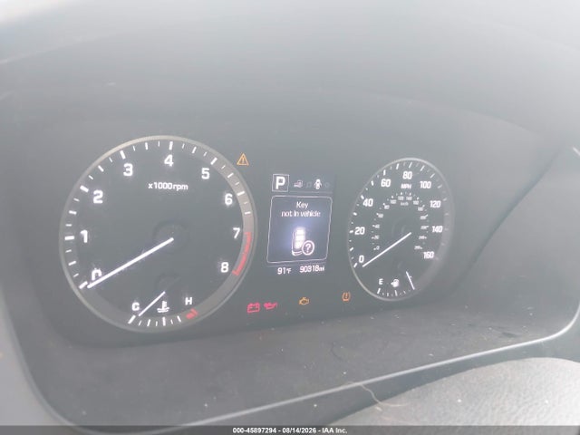 2016 Hyundai Sonata Sport მანქანა იყიდება აუქციონზე, vin: 5NPE34AF1GH279091, აუქციონის ნომერი: 45897294