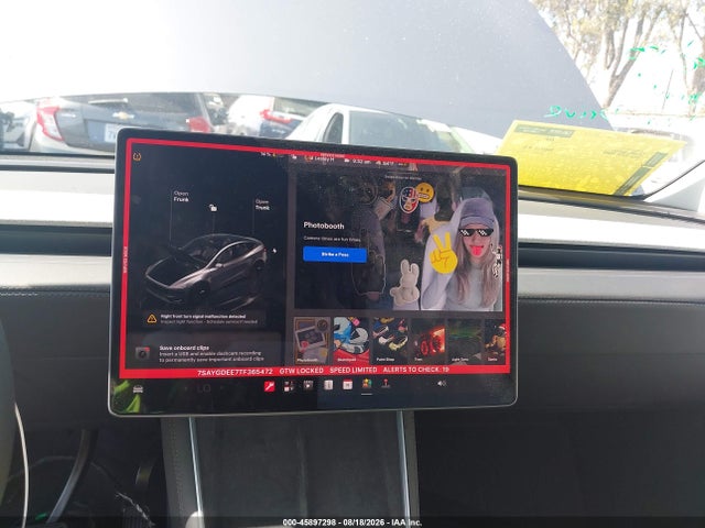 Auction sale of the 2026 Tesla Model Y All-wheel Drive/long Range Launch Series/premium All-wheel Drive, vin: 7SAYGDEE7TF365472, lot number: 45897298