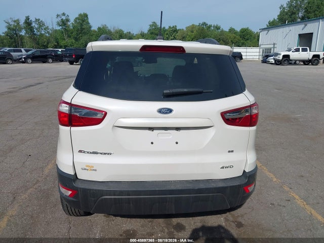 Продаж на аукціоні авто 2020 Ford Ecosport Se, vin: MAJ6S3GL2LC327675, номер лоту: 45897365
