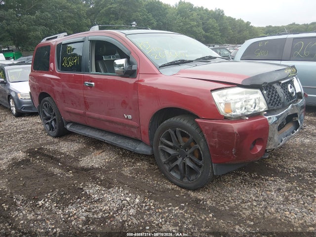 2006 Nissan Armada Le მანქანა იყიდება აუქციონზე, vin: 5N1AA08B66N701012, აუქციონის ნომერი: 45897374