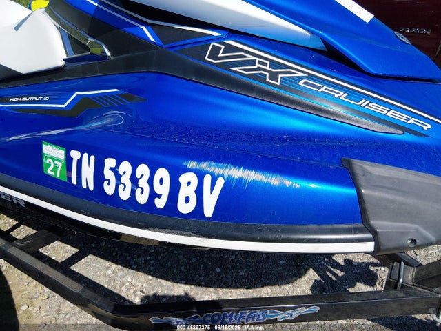 2020 Yamaha Vx Cruiser Ho მანქანა იყიდება აუქციონზე, vin: YAMA2787I819, აუქციონის ნომერი: 45897375