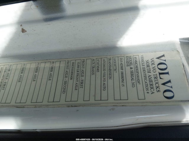 Aukcja sprzedaży 2015 Volvo Vn Vnm, vin: 4V4MC9EH2FN919297, numer aukcji: 45897420