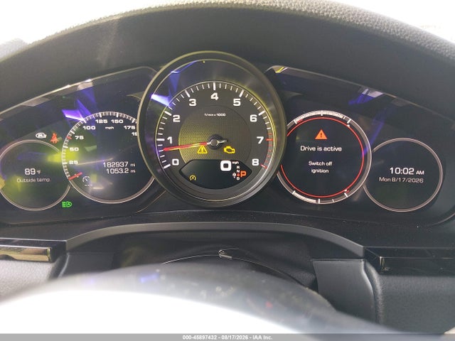45897432 :رقم المزاد ، WP1AB2AY7KDA63900 vin ، 2019 Porsche Cayenne S مزاد بيع
