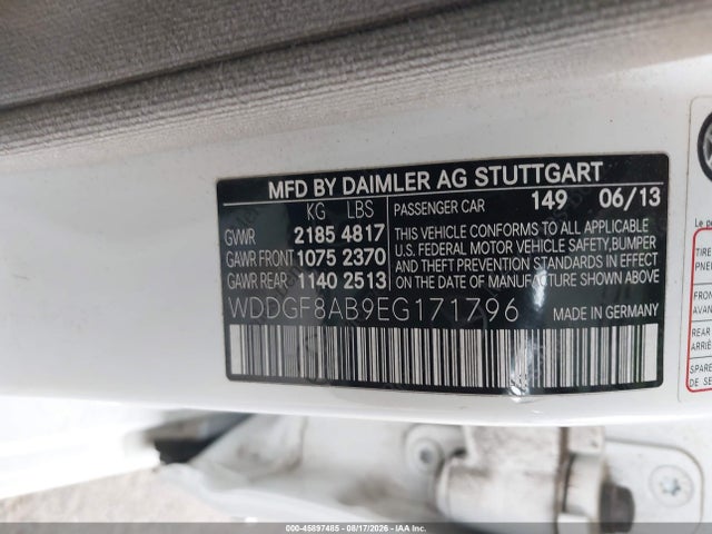 Продажа на аукционе авто 2014 Mercedes-benz C 300 Sport 4matic, vin: WDDGF8AB9EG171796, номер лота: 45897485