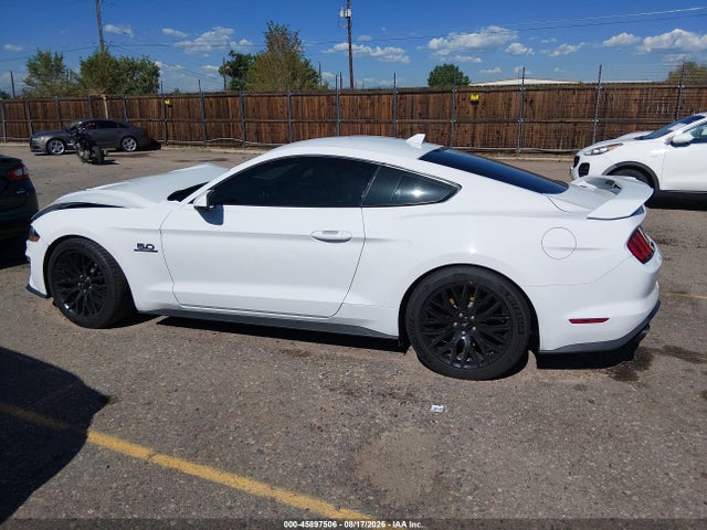 45897506 :رقم المزاد ، 1FA6P8CFXL5170125 vin ، 2020 Ford Mustang Gt Premium Fastback مزاد بيع