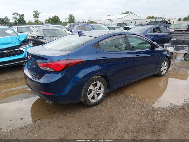 2015 Hyundai Elantra Se მანქანა იყიდება აუქციონზე, vin: 5NPDH4AE8FH644059, აუქციონის ნომერი: 45897531