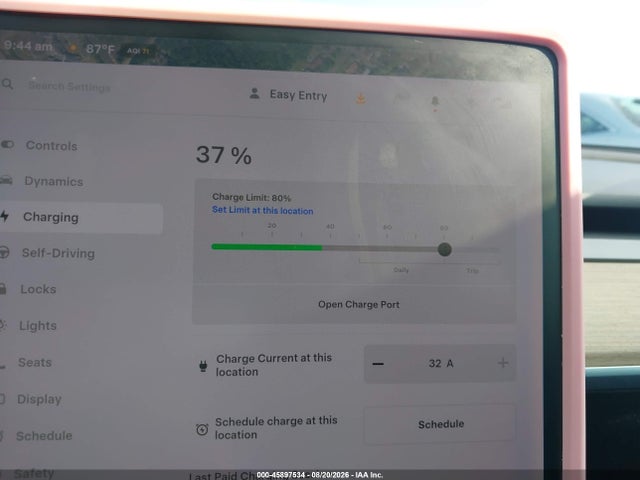 2021 Tesla Model 3 Standard Range Plus Rear-wheel Drive მანქანა იყიდება აუქციონზე, vin: 5YJ3E1EA4MF859380, აუქციონის ნომერი: 45897534