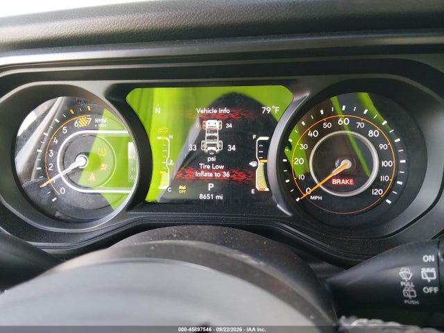 45897546 :رقم المزاد ، 1C4PJXAN1SW653483 vin ، 2025 Jeep Wrangler 2-door Willys 4x4 مزاد بيع