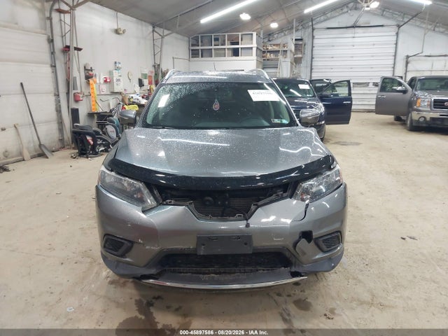 2015 Nissan Rogue Sv მანქანა იყიდება აუქციონზე, vin: KNMAT2MV5FP555118, აუქციონის ნომერი: 45897586