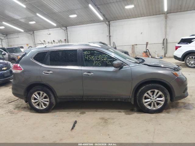 2015 Nissan Rogue Sv მანქანა იყიდება აუქციონზე, vin: KNMAT2MV5FP555118, აუქციონის ნომერი: 45897586