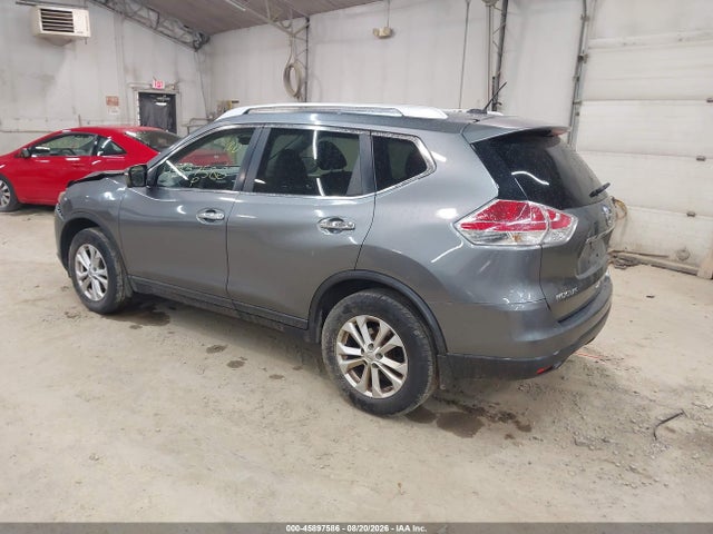 2015 Nissan Rogue Sv მანქანა იყიდება აუქციონზე, vin: KNMAT2MV5FP555118, აუქციონის ნომერი: 45897586