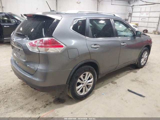 2015 Nissan Rogue Sv მანქანა იყიდება აუქციონზე, vin: KNMAT2MV5FP555118, აუქციონის ნომერი: 45897586