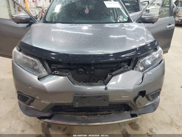 2015 Nissan Rogue Sv მანქანა იყიდება აუქციონზე, vin: KNMAT2MV5FP555118, აუქციონის ნომერი: 45897586