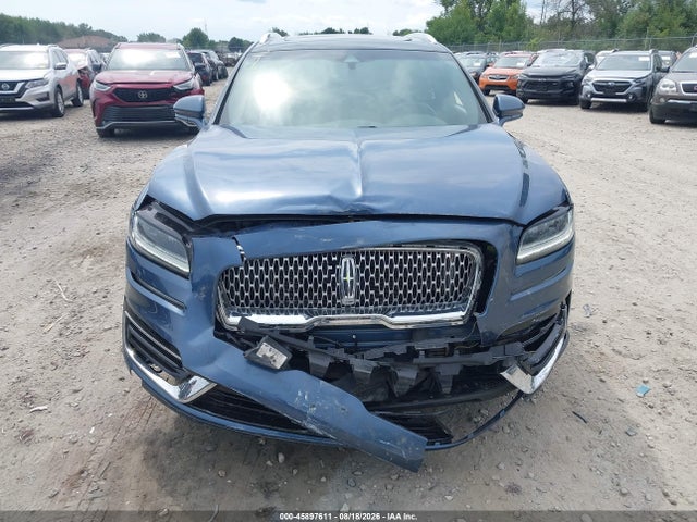 45897611 :رقم المزاد ، 2LMPJ8K92KBL47157 vin ، 2019 Lincoln Nautilus Select مزاد بيع