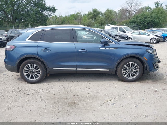 45897611 :رقم المزاد ، 2LMPJ8K92KBL47157 vin ، 2019 Lincoln Nautilus Select مزاد بيع