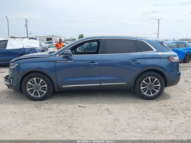 45897611 :رقم المزاد ، 2LMPJ8K92KBL47157 vin ، 2019 Lincoln Nautilus Select مزاد بيع