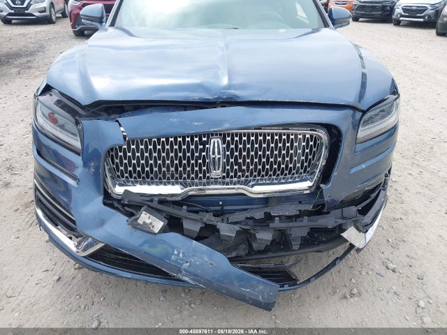 45897611 :رقم المزاد ، 2LMPJ8K92KBL47157 vin ، 2019 Lincoln Nautilus Select مزاد بيع