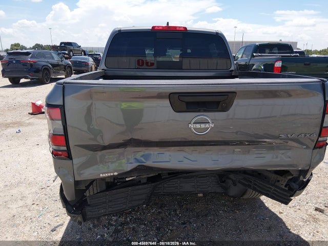 2023 Nissan Frontier Sv 4x4 მანქანა იყიდება აუქციონზე, vin: 1N6ED1EK6PN665778, აუქციონის ნომერი: 45897648