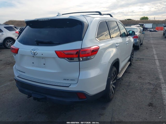Toyota Highlander Xle 2019 5TDJZRFH7KS608657 Image 4