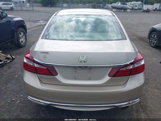 Aukcja sprzedaży 2016 Honda Accord Lx, vin: 1HGCR2F37GA023040, numer aukcji: 45897657