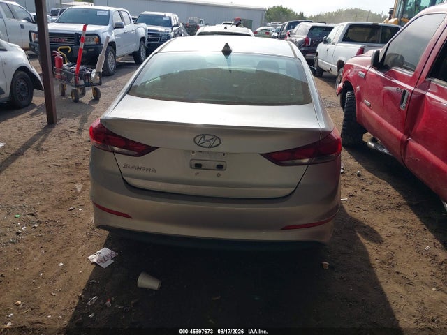 2018 Hyundai Elantra Sel მანქანა იყიდება აუქციონზე, vin: 5NPD84LF5JH257354, აუქციონის ნომერი: 45897673