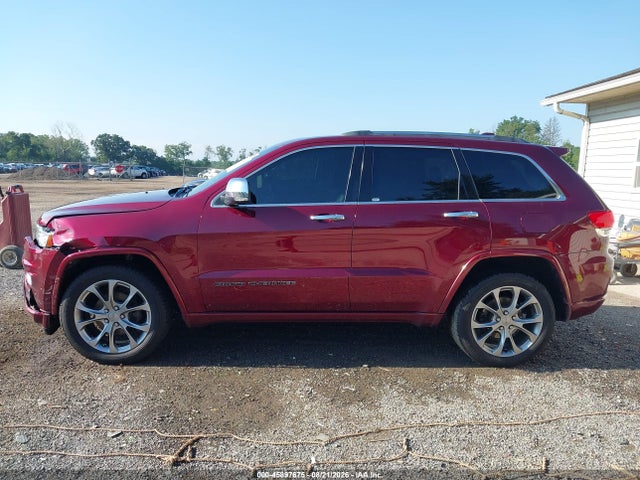 45897675 :رقم المزاد ، 1C4RJFCG4JC236473 vin ، 2018 Jeep Grand Cherokee Overland 4x4 مزاد بيع