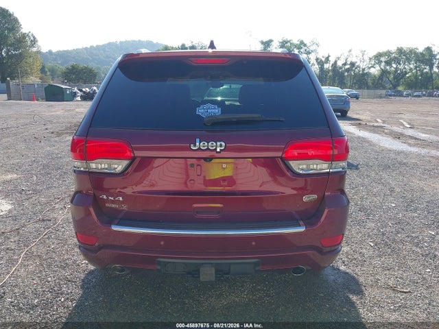 45897675 :رقم المزاد ، 1C4RJFCG4JC236473 vin ، 2018 Jeep Grand Cherokee Overland 4x4 مزاد بيع