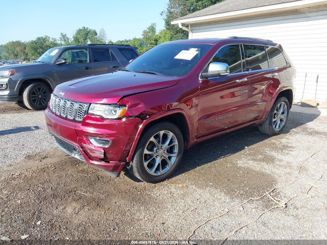 45897675 :رقم المزاد ، 1C4RJFCG4JC236473 vin ، 2018 Jeep Grand Cherokee Overland 4x4 مزاد بيع