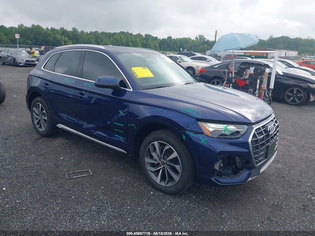 Продаж на аукціоні авто 2021 Audi Q5 Premium Plus 45 Tfsi Quattro S Tronic, vin: WA1BAAFY8M2052599, номер лоту: 45897716